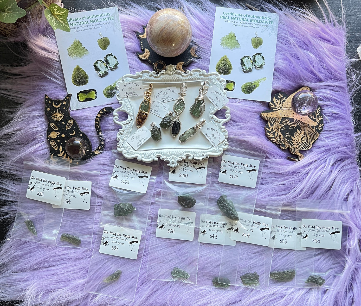 Moldavite Jewelry Collection – Cosmic Energy & Transformation