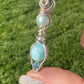 Larimar & Blue Pearl Pendant – Handmade Sterling Silver Ocean-Inspired Necklace