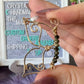 Green Tourmaline Butterfly Necklace – 14k Gold-Filled Wire Pendant for Protection & Transformation