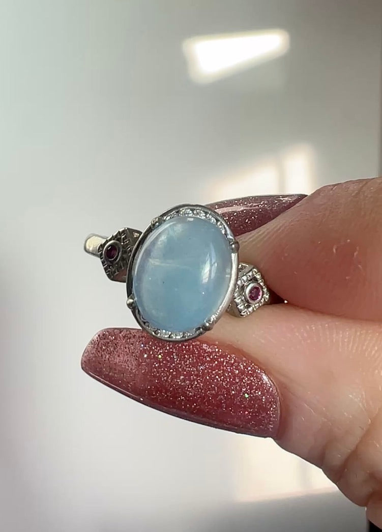 Sterling Silver Aquamarine Rings – The Stone of Serenity & Inner Peace