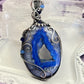 Winter Wonderland Druzy Agate Sterling Silver Pendant