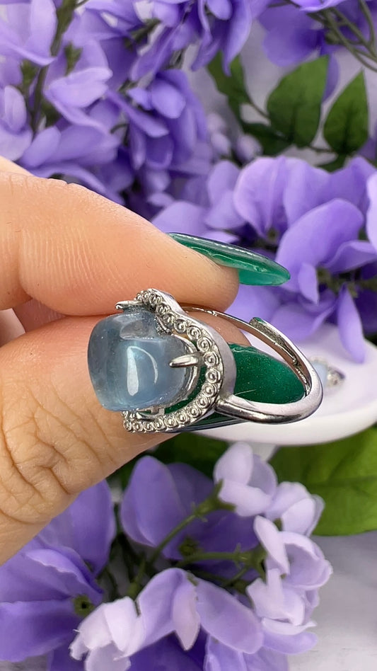 Sterling Silver Aquamarine Rings – The Stone of Serenity & Inner Peace