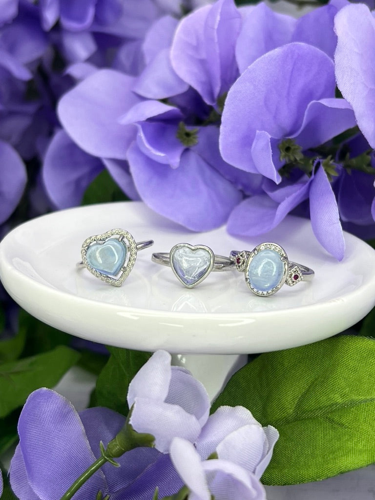 Sterling Silver Aquamarine Rings – The Stone of Serenity & Inner Peace