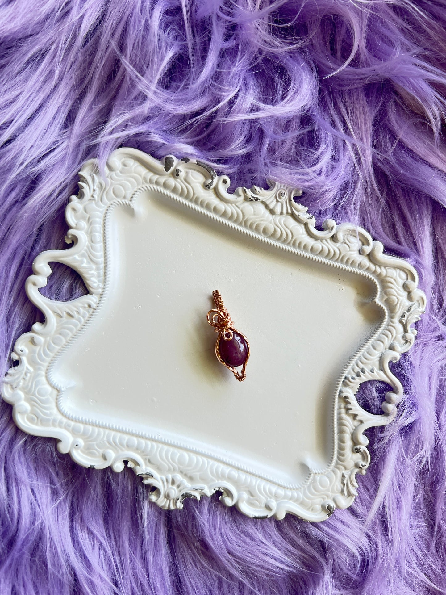 14k Rose Gold Star Ruby