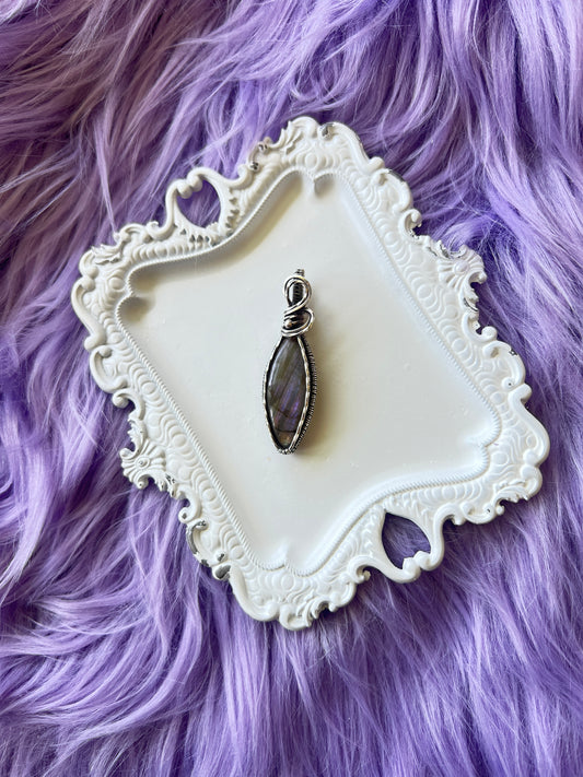 Purple Marquis Labradorite