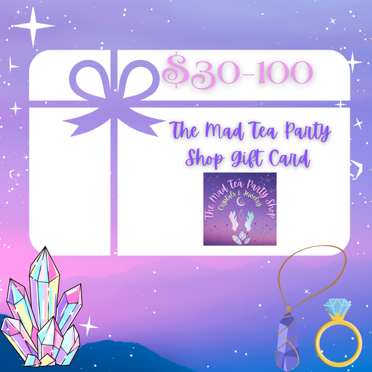 The Mad Tea Party Shop Gift Card!